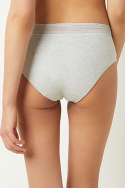 Perioden-Shorty aus Bio-Baumwolle - Mittlere Saugstärke;${refinementColor}