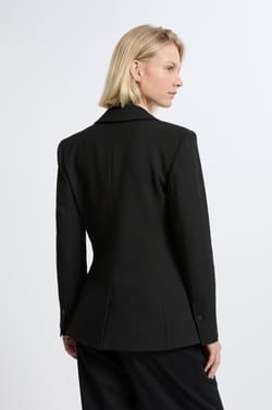 Chaqueta de sarga;${refinementColor}