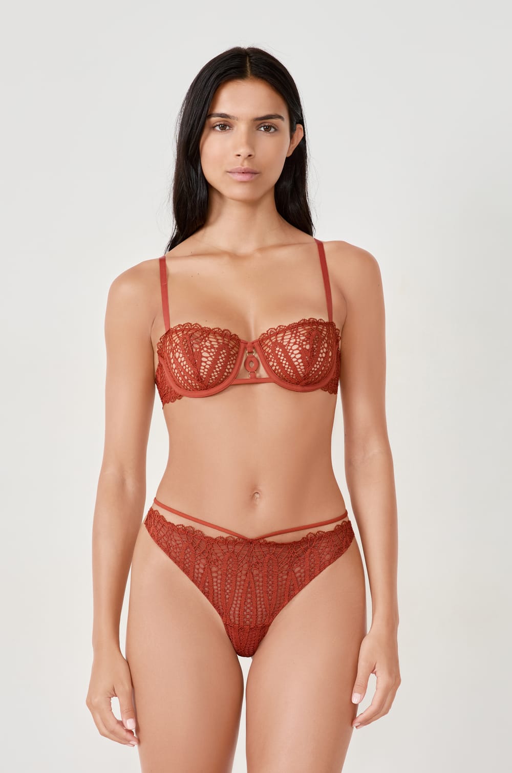 Lace Thong;${refinementColor}