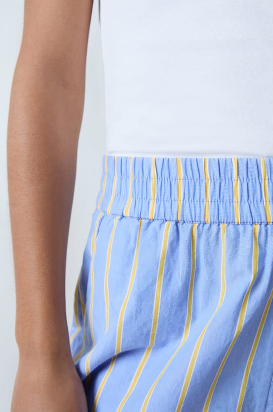 Striped Shorts;${refinementColor}