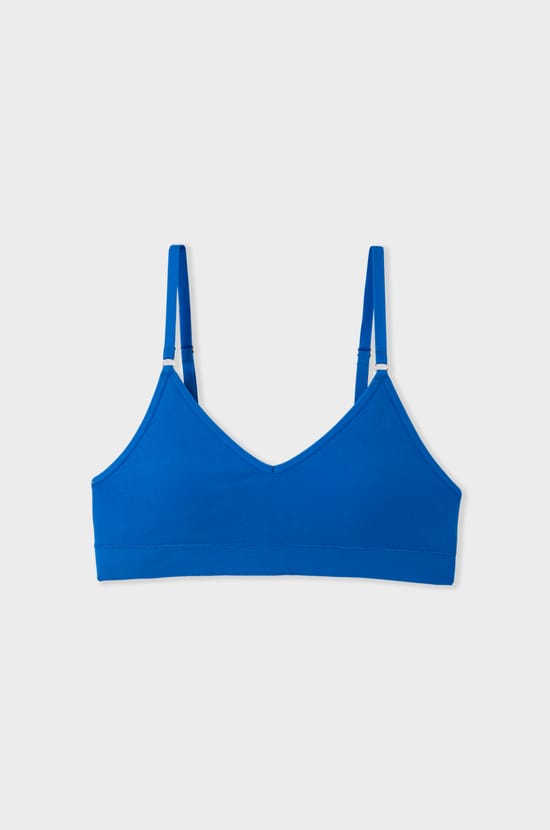 Soutien-gorge brassière sans coutures en coton biologique;${refinementColor}
