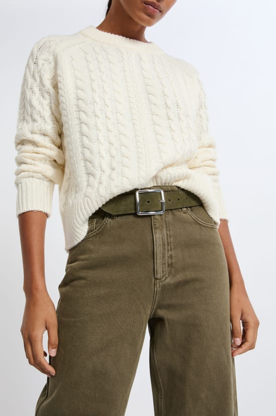 Ceinture en cuir;${refinementColor}