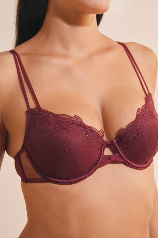 Soutien-gorge N.4 - Le coques fines en broderie;${refinementColor}