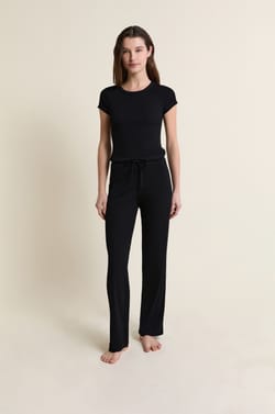 Pyjama t-shirt korte mouwen met katoen;${refinementColor}