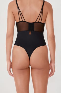 Bodysuit with embroidery;${refinementColor}