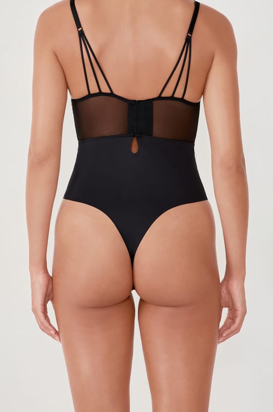 Bodysuit with embroidery;${refinementColor}