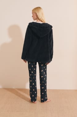 Ensemble de pyjama 3 pi&egrave;ces &agrave; motifs chiens;${refinementColor}
