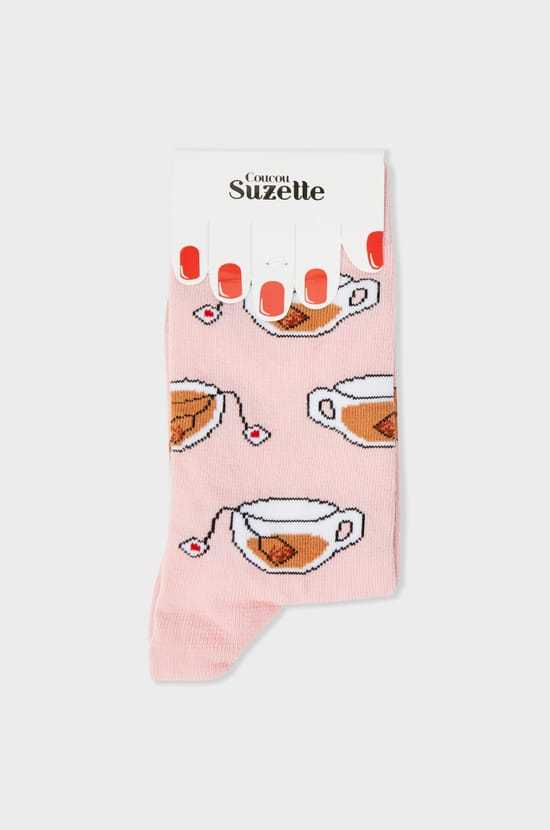 Chaussettes à motifs teatime Coucou Suzette;${refinementColor}
