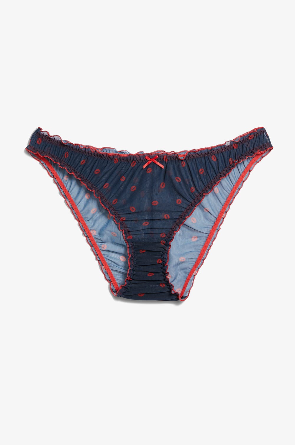 Tulle Bloomer Brief;${refinementColor}
