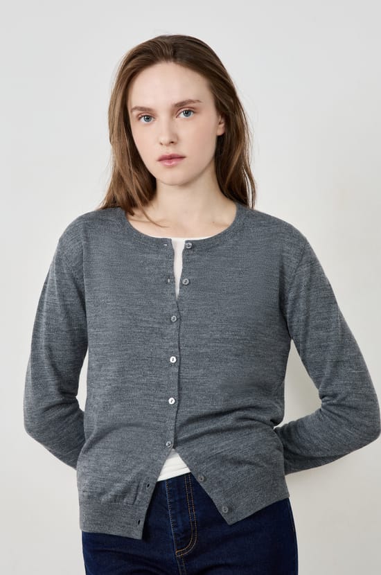 Wool Cardigan;${refinementColor}