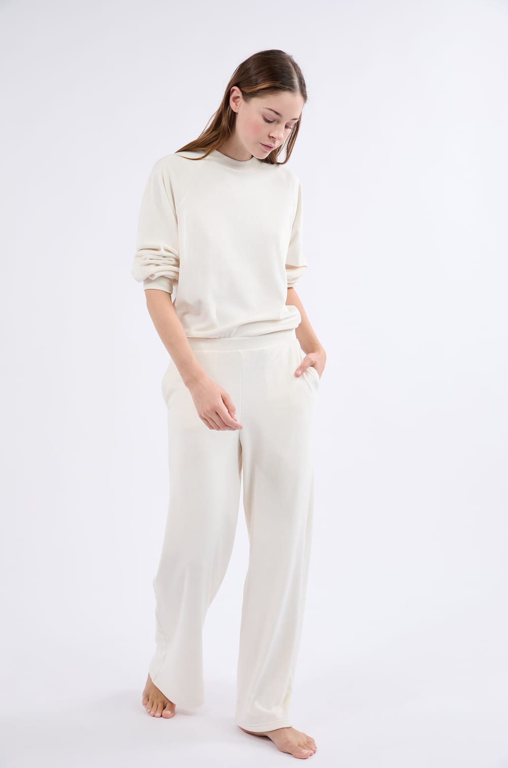 Pantalon de pyjama large;${refinementColor}