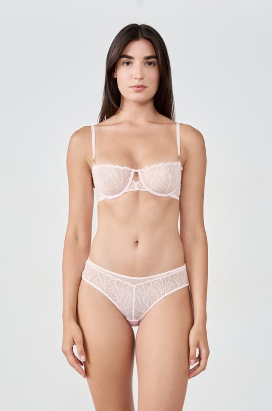 Soutien-gorge N.9 - Balconnet en broderie florale;${refinementColor}