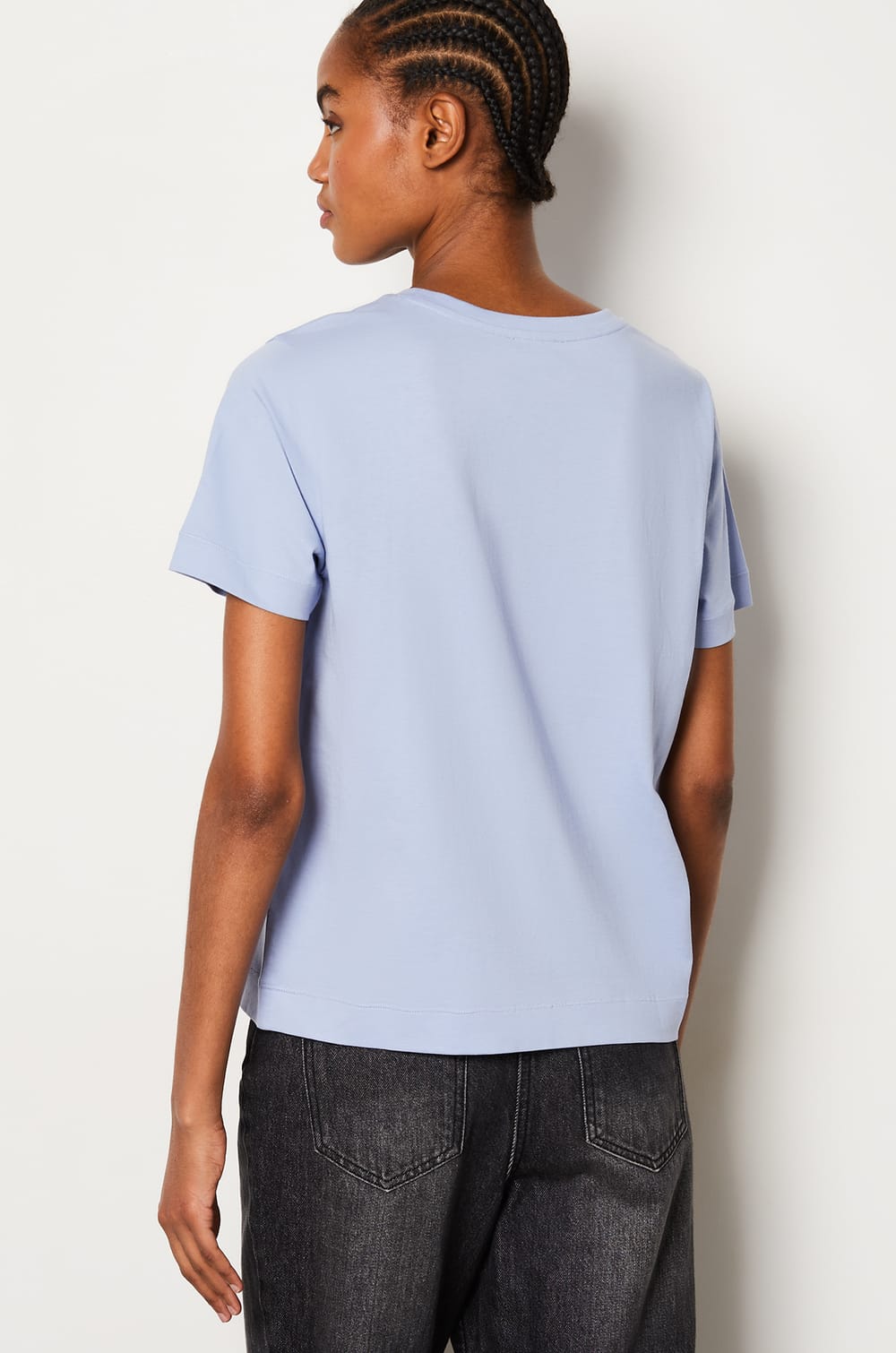 Short Sleeve Cotton T-Shirt;${refinementColor}