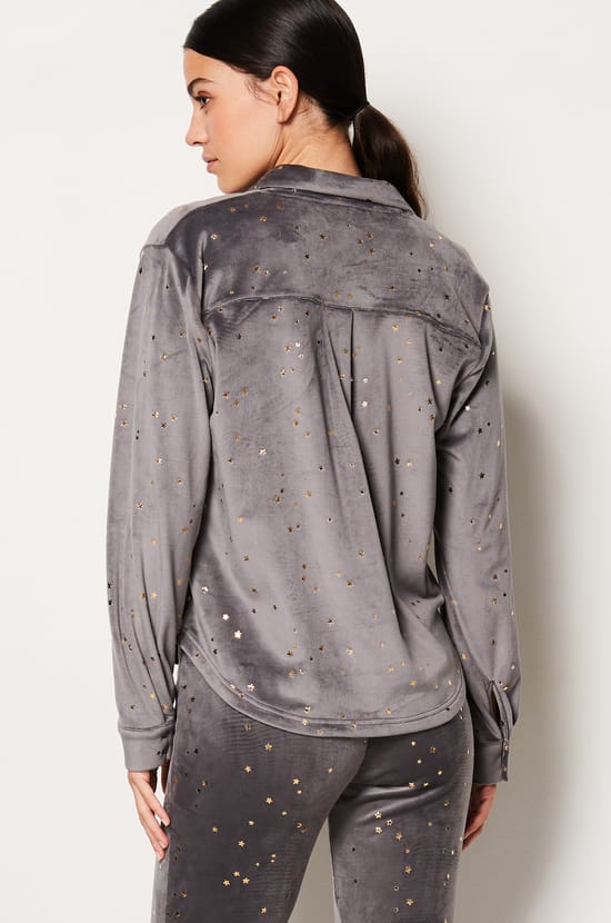 Chemise de pyjama étoile;${refinementColor}
