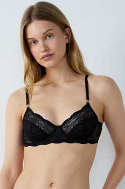 Soutien-gorge corbeille en dentelle;${refinementColor}