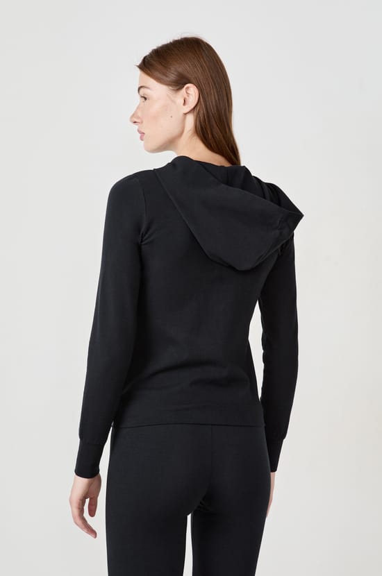 NOT US - Sweat zippé à capuche en coton;${refinementColor}
