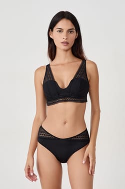  Braguita culotte con detalle de encaje;${refinementColor}