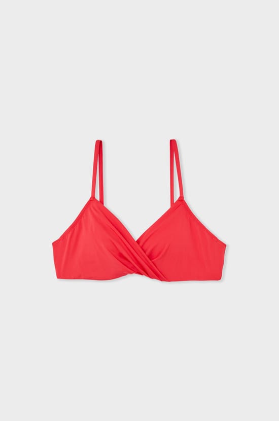 Triangle Bikini Top with Underwires;${refinementColor}