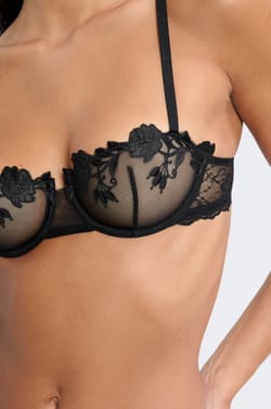 Bra N.9 - Embroidered Balconette;${refinementColor}