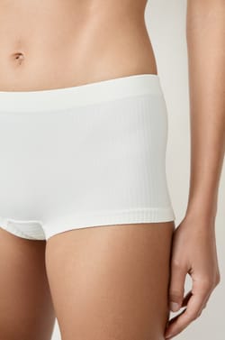 Ribbed Boyshort;${refinementColor}