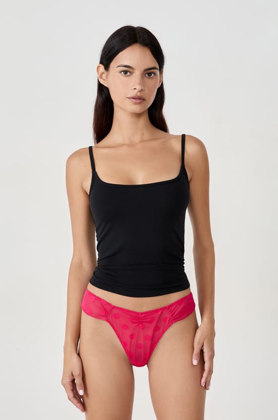 Tanga à pois;${refinementColor}