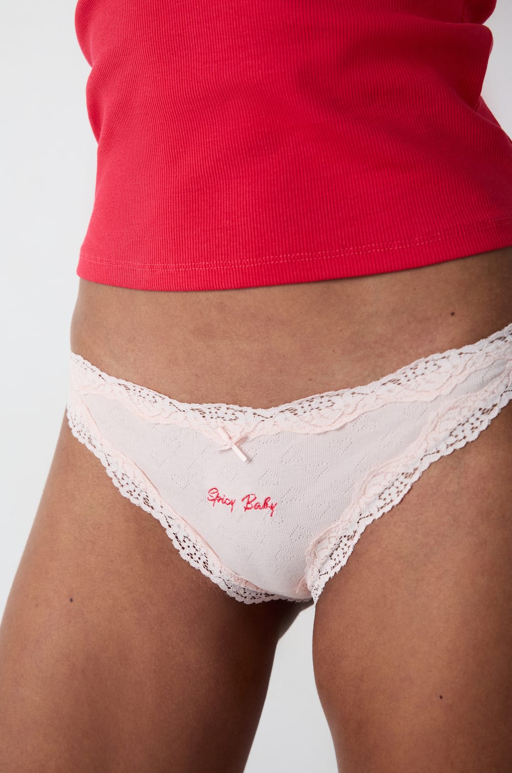 Culotte br&eacute;silien coton d&eacute;tails dentelle;${refinementColor}