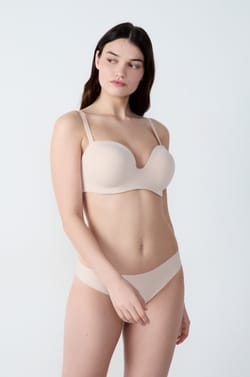 Bandeau coques fines bretelles amovibles, bonnet C-E;${refinementColor}