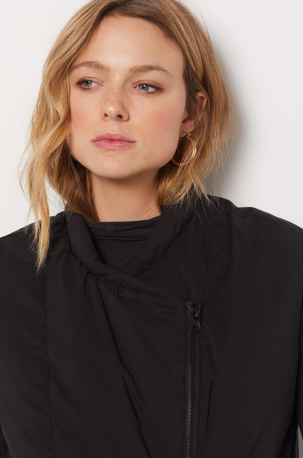 Veste sans manches en coton RIJA ANTHRACITE ETAM