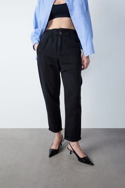 Carrot Cut Jeans;${refinementColor}