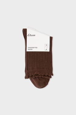 Chaussettes iris&eacute;es avec coton;${refinementColor}