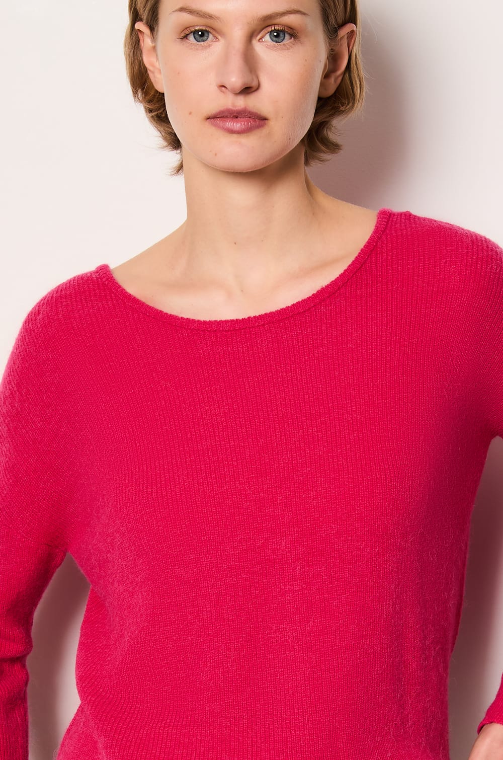 Button-Back Cardigan;${refinementColor}