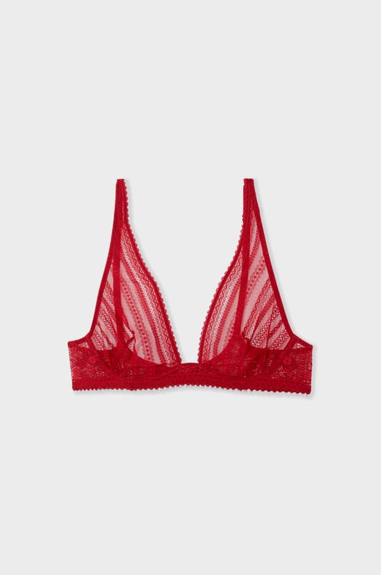 Soutien-gorge N.7 - Le corbeille foulard en dentelle;${refinementColor}