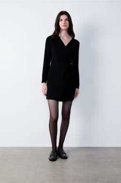 Short Flowing Dress;${refinementColor}