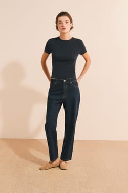 T-shirt manches courtes en coton;${refinementColor}