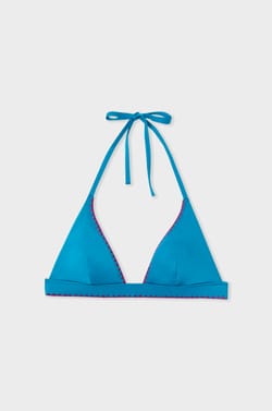 Triangle Wireless Bikini Top;${refinementColor}