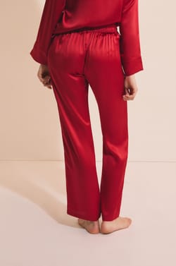 Silk Pyjama Trousers;${refinementColor}
