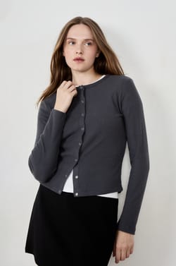 Gilet manches longues c&ocirc;tel&eacute;;${refinementColor}