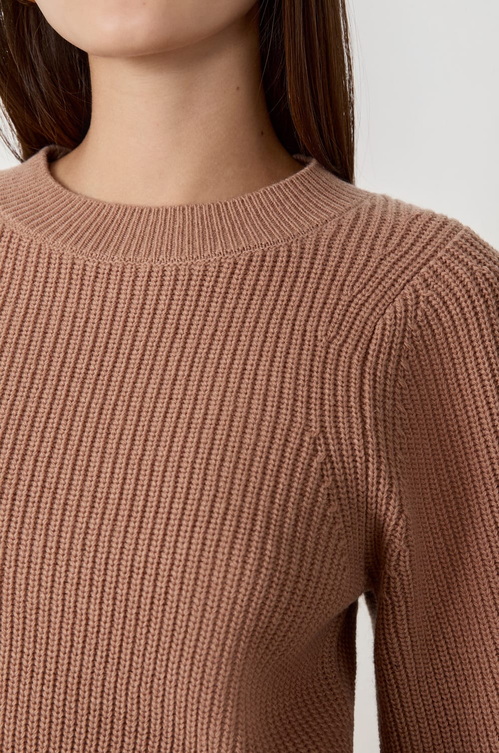 Puff Sleeve Sweater;${refinementColor}