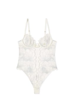 Embroidered Bodysuit;${refinementColor}