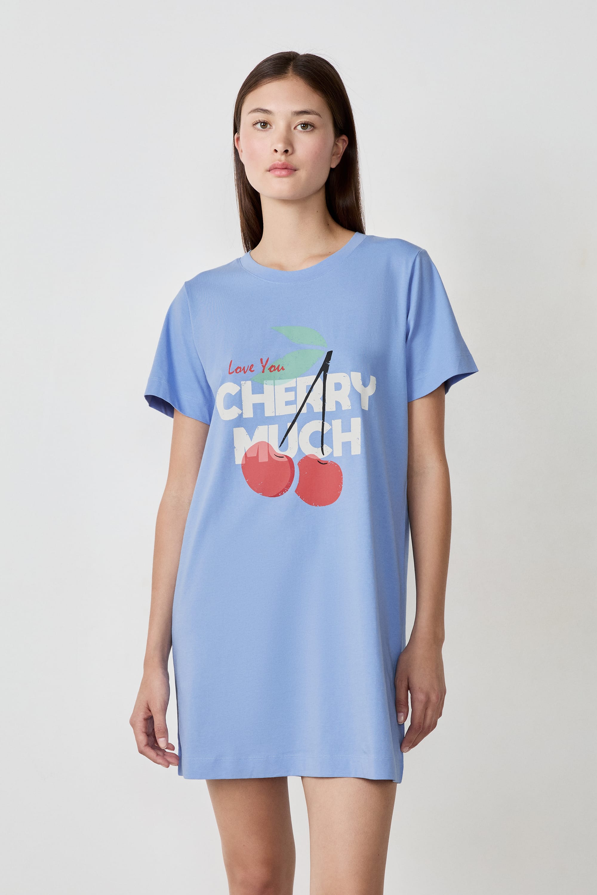 chemise de pyjama en coton