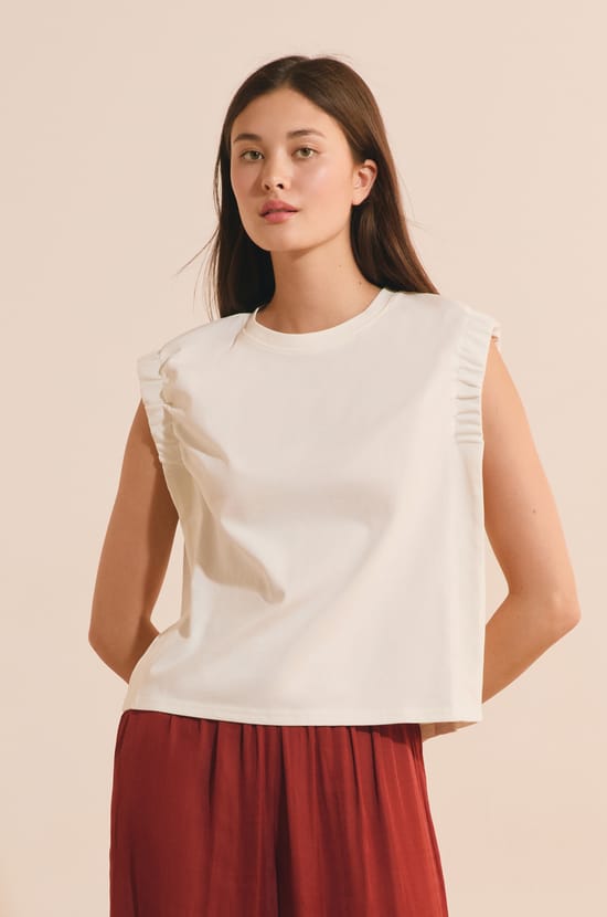 D&eacute;bardeur en coton;${refinementColor}