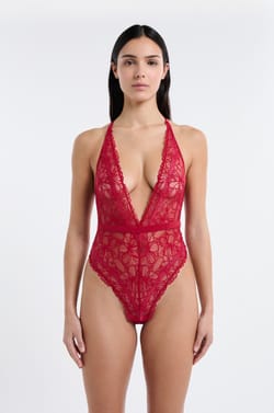 Wireless Lace Bodysuit;${refinementColor}