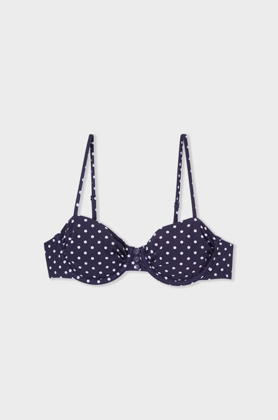 Balconette swimsuit top Marcia Wear x Etam;${refinementColor}