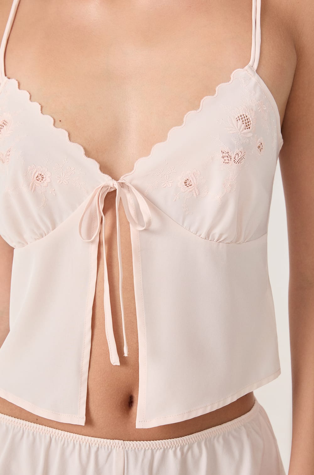 Camisole with Bow;${refinementColor}