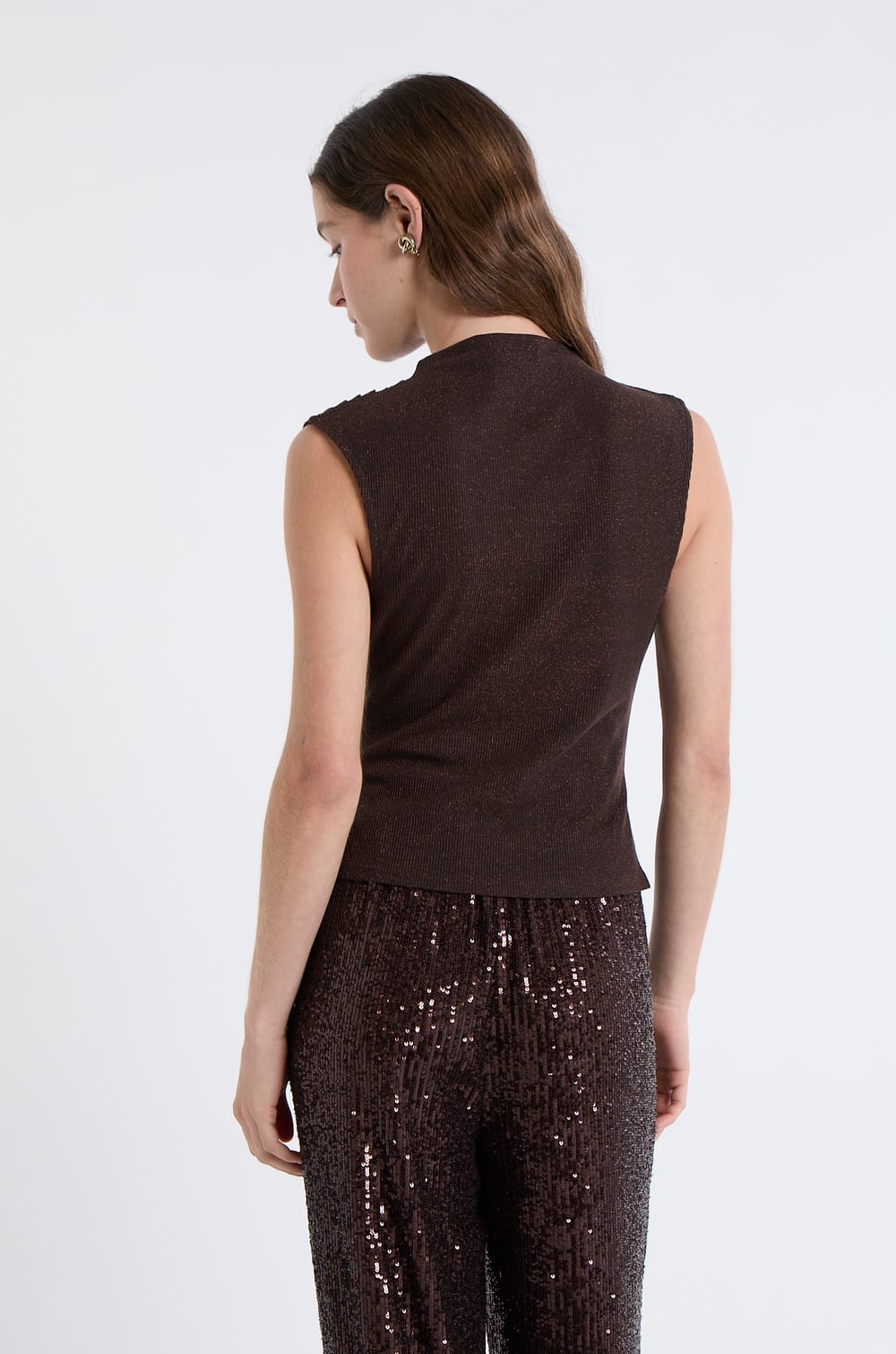 top col montant sans manche irisé;${refinementColor}