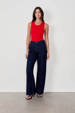 Fine Knit Tank Top;${refinementColor}