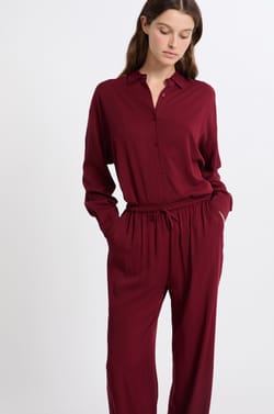 Playera de pijama manga larga;${refinementColor}