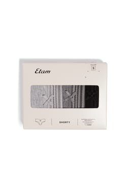 Lot de 3 shortys en coton;${refinementColor}