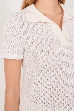 T-shirt polo manches courtes;${refinementColor}