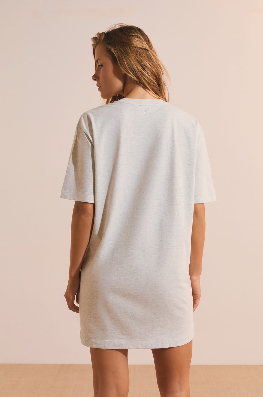 Chemise de nuit en coton;${refinementColor}